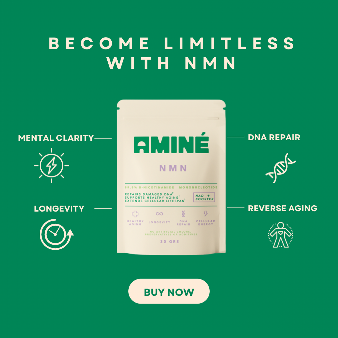 Explore the Benefits of 99.99% Pure NMN Powder from Aminé